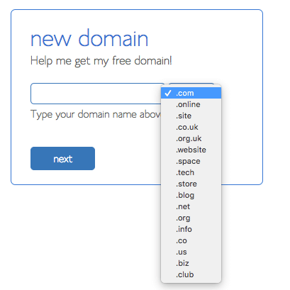 Domain ismi secimi uzantilar